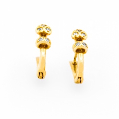 Brincos Ouro 19,2k  (Criança)