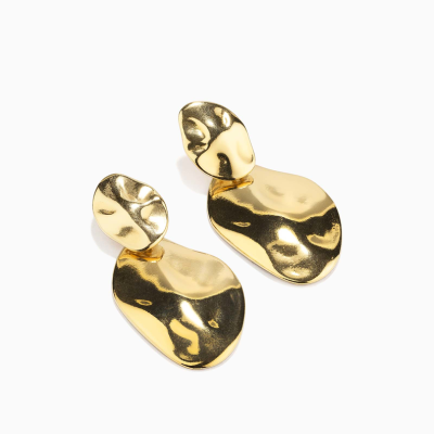 Brincos Prata Dourada