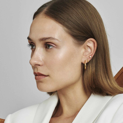 Piercing Prata Dourada