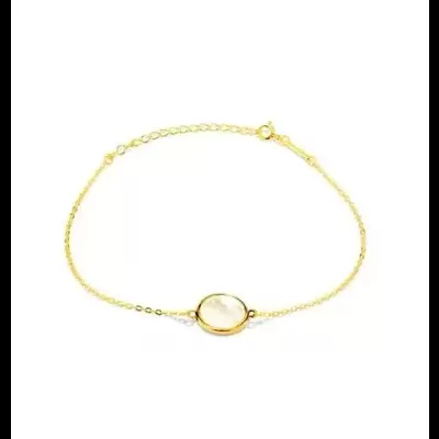 Pulseira Prata Dourada