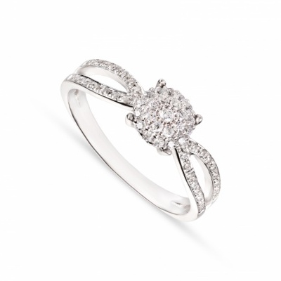 Anel Ouro 19,2k + Diamantes