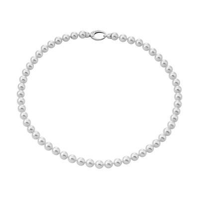 Colar Prata e Pérolas