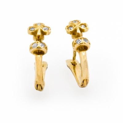 Brincos Ouro 19,2k  (criança)