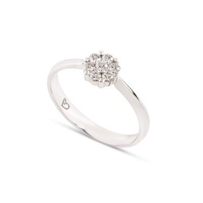 Anel Ouro 19,2 kl e Diamantes