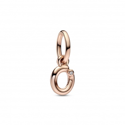 Conta Pandora Rose - Letra O