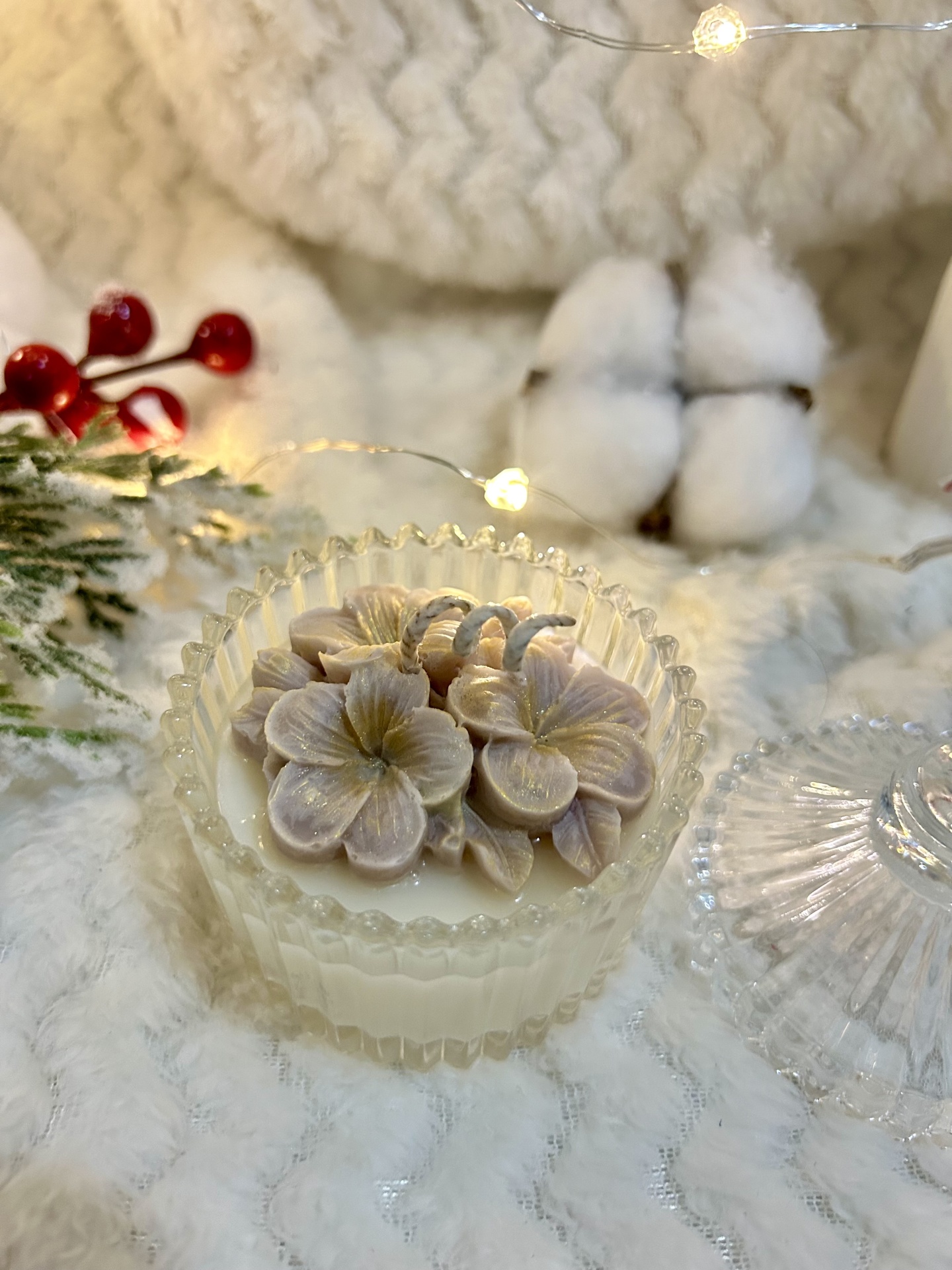 VELA EM FRASCO VIDRO