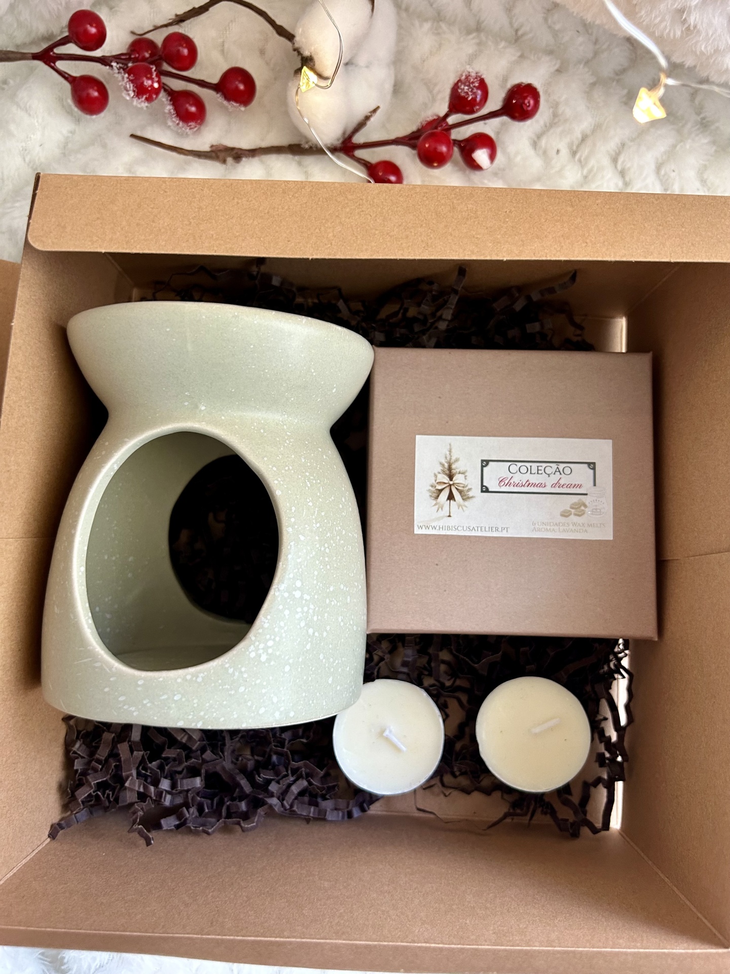 CAIXA OFERTA QUEIMADOR + WAX MELTS