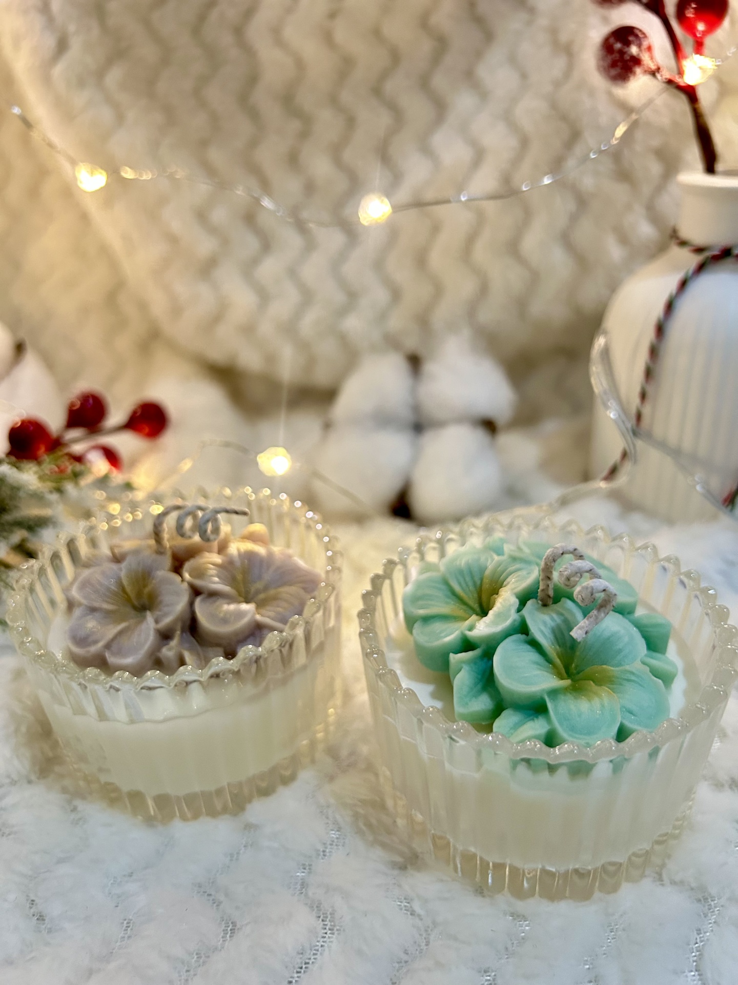 VELA EM FRASCO VIDRO