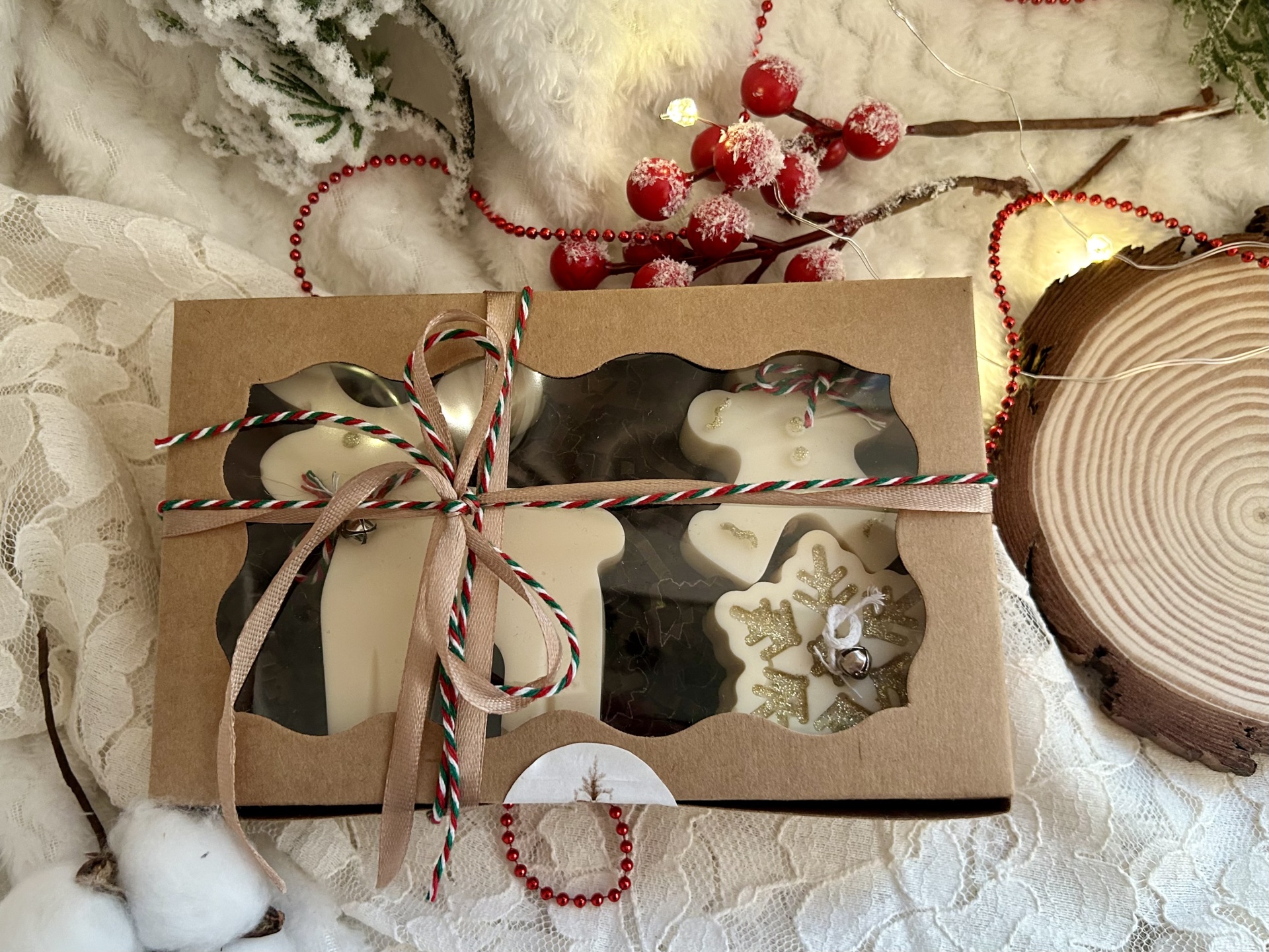 CONJUNTO VELAS DE NATAL