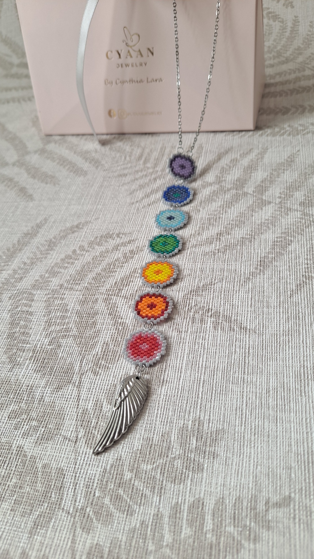 Colar dos 7 Chakras Colar dos 7 Chakras