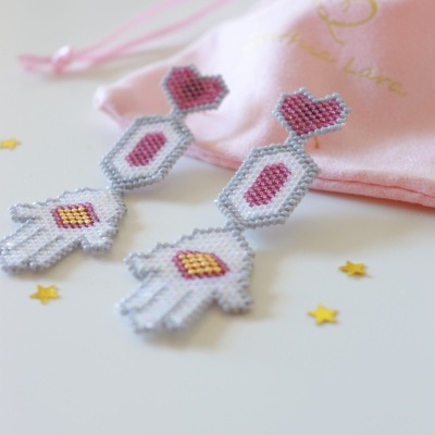 Brincos Mão de Fátima