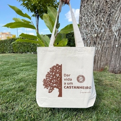 Saco Solidário "Dar Vida a Um Castanheiro"