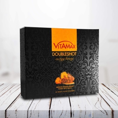 Vitamax Doubleshot Mel- Embalagem com 10 Unidades