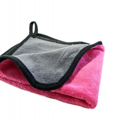 Toalha microfibras 30x40 para polimento e ceras - 500GSM