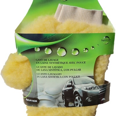 Luva de Lavagem em Lá Sintetica