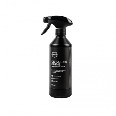 Nasiol Detailer Shine - Trim and Tire Shine - Acondicionador de Pneus e Plásticos Exteriores