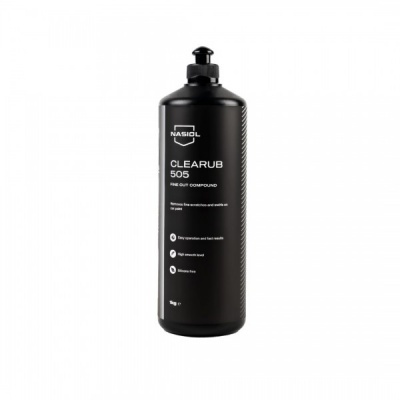 Nasiol CleaRub 505 - Fine Cut Compound - Massa de Polir Fina 1Kg