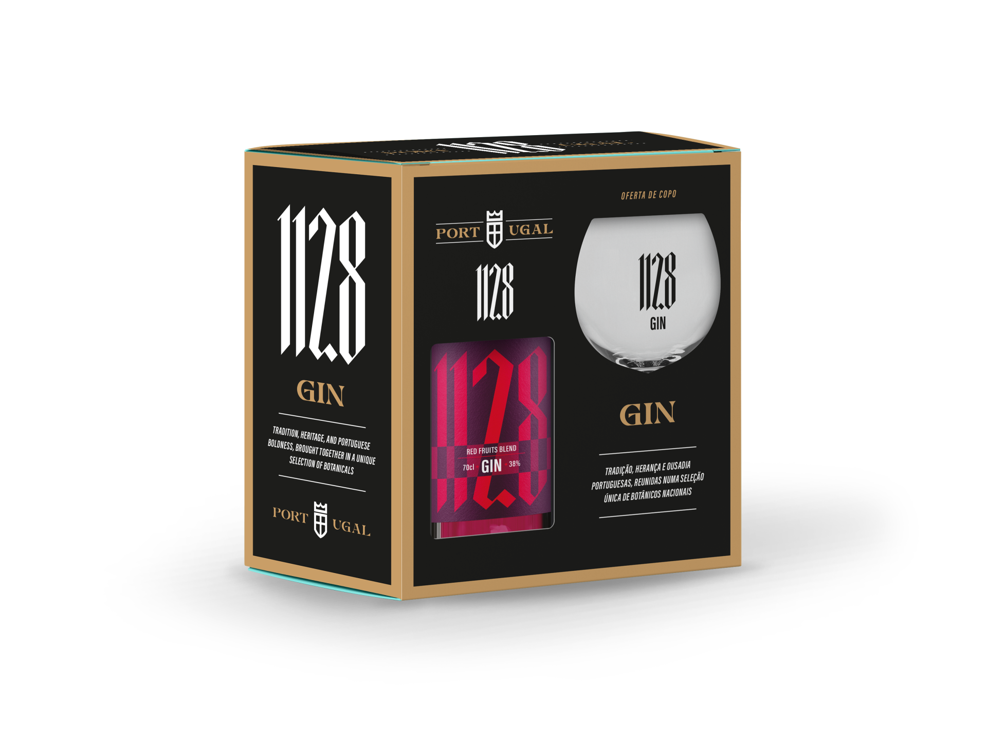 Gift Pack 1128 Gin com copo - Frutos Vermelhos Blend Gift Pack 1128 Gin com copo - Frutos Vermelhos Blend
