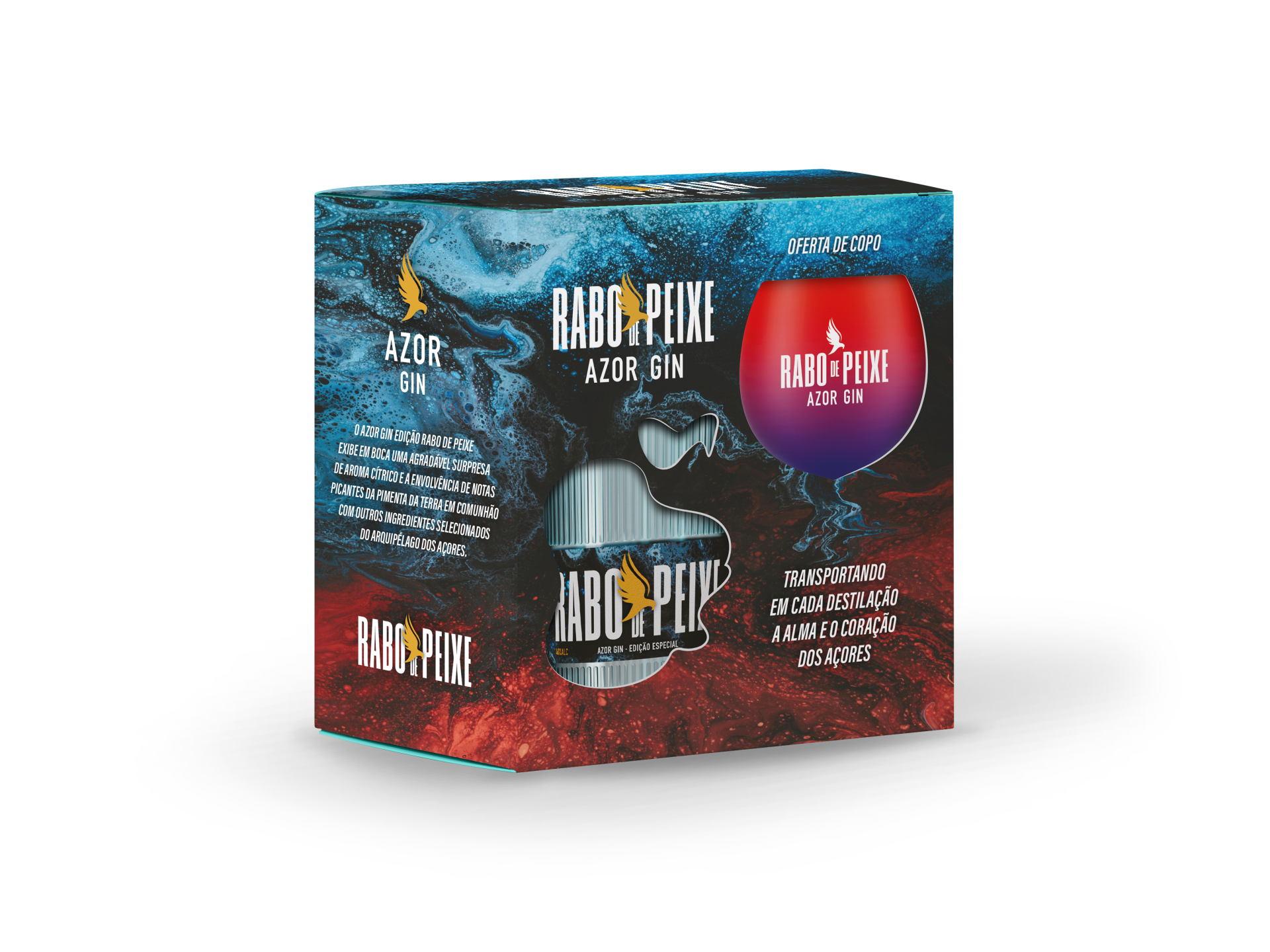 Gift Pack Azor Gin - Rabo de Peixe - Edição Especial Gift Pack Azor Gin - Rabo de Peixe - Edição Especial