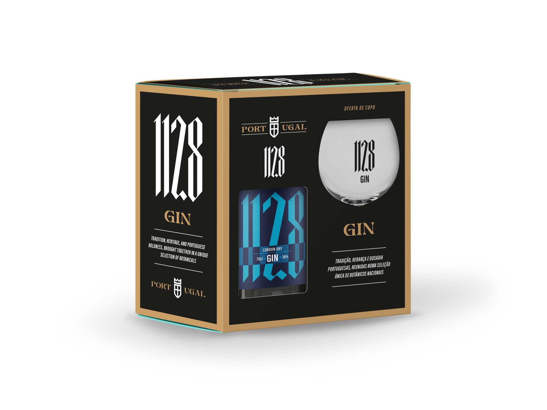 Gift Pack 1128 Gin com copo - London Dry Gift Pack 1128 Gin com copo - London Dry