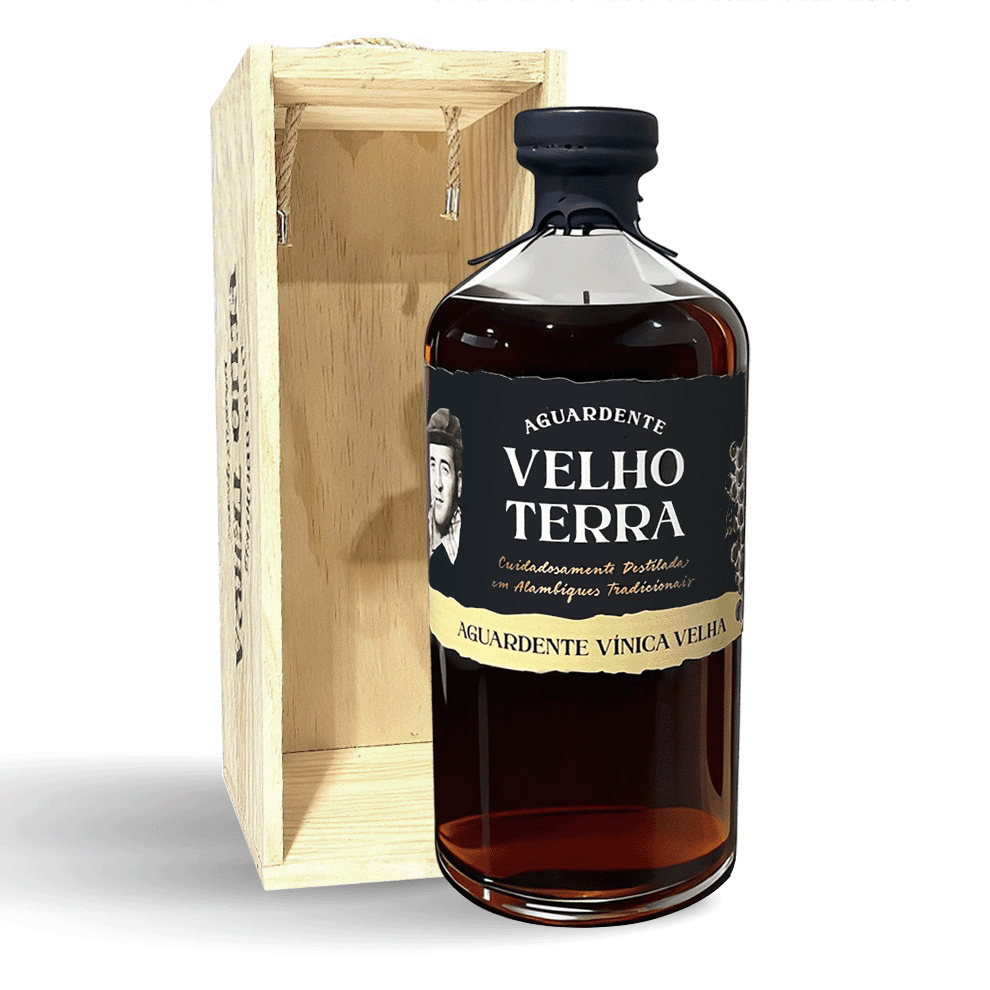 DOUBLE MAGNUM 3Lts - Velho Terra - Aguardente Vínica (Personalizável) DOUBLE MAGNUM 3Lts - Velho Terra - Aguardente Vínica (Personalizável)