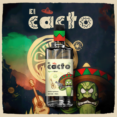 EL CACTO SILVER   - 700 ML