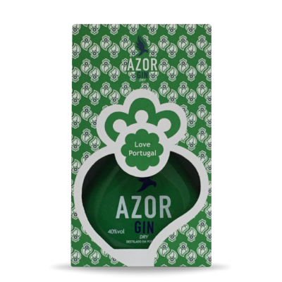 Azor London Dry Gin Box Love Portugal 700ml  40%vol