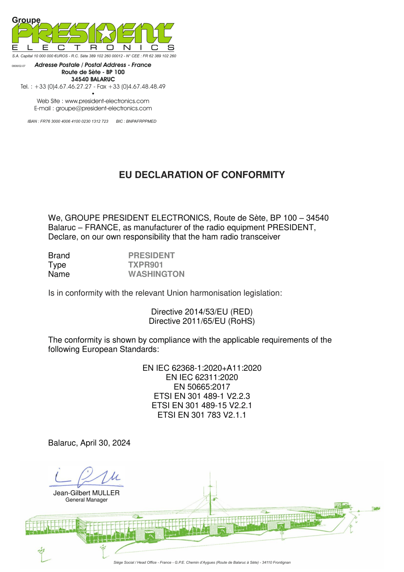 Declara&ccedil;&atilde;o Conformidade EU