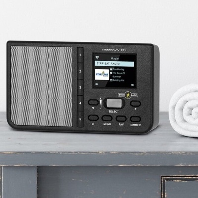 Receptores/Scanner TECHNISAT STERNRADIO IR 2 NEGRO, RECEPTOR RADIO INTERNET PORTÁTIL