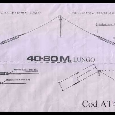 Antena Base HF LEMM AT-4081 (40-80 M)