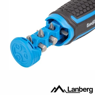 CHAVE DE ROQUETE C/ 24 PONTAS E EXTENSÃO FLEXÍVEL LANBERG NT-0806