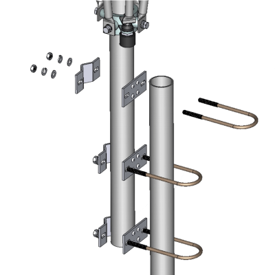 Antena Base SIRIO NEW VECTOR 4000 AM FM SSB