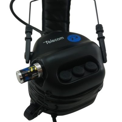 Micro Auriculares profissional para walkie com proteção auditiva CD-DF-3