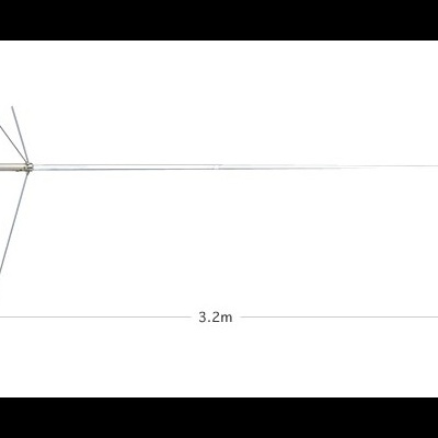 Antena Base Monobanda VHF  DIAMOND  F-22  |  F-22H  Fibra