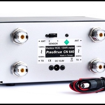 Medidor  Ondas Estacionárias HF/VHF/UHF 3KW  PIROSTAR CN-640