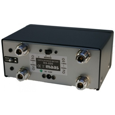Medidor  Ondas Estacionárias MAAS RS-600 HF VHF UHF  400W - Tipo N