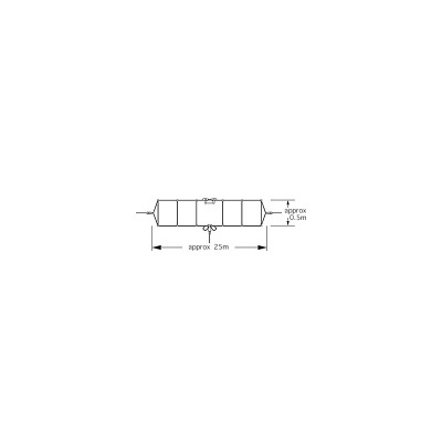 Antena Base HF Dipolo  DIAMOND WD-330J (10-160m) com 30 Metros de Cabo Coaxial