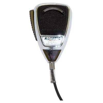 Microfone de Mão Dinámico ASTATIC 636L-C E ASTATIC RD104E-4B  | 4 Pinos