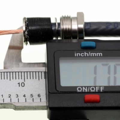 Conector Tipo UHF PL-259  Macho UG-UHF-SPECIAL-6 Cabo H-155, LMR-195, RG-58  Cabo 5 e 5.4mm kUSCH 36606