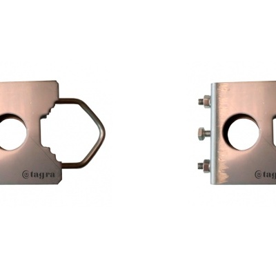 Antenas Base HF Vertical Fibra Multibando Tagra HF-600 1.4-30 Mhz 600W 6 m en 2 tramos