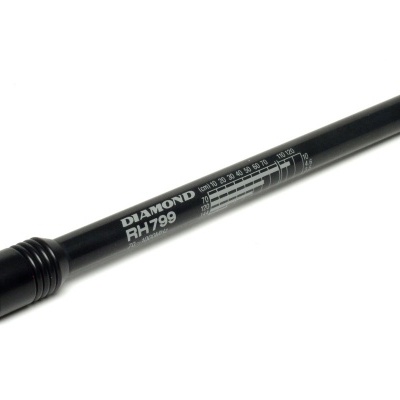 Diamond RH-799 Antenna Telescopica Per Portatili 70-1000 MHz – Connettore BNC, Potenza 10W, Guadagno 2.15dBi, Lunghezza 1,135 M