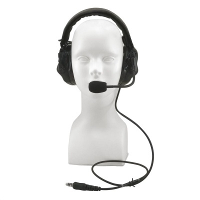 Micro Auriculares profissional para walkie com proteção auditiva CD-DF-3