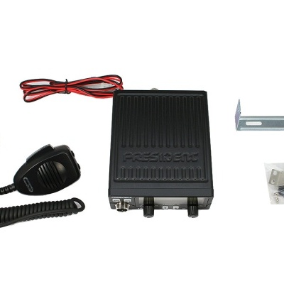 Rádio CB 27Mhz/11m  President TEDDY II e TEDDY II + ASC/VOX  - AM/FM  Multinormas