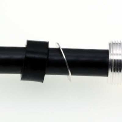 Conector Tipo N  Macho Cabo LMR-400 / RG-213 - Ref N-AIR  2  Pinos Made in Germany (Corpo Robusto)