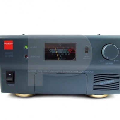 Fonte de Alimentação  220VAC  DIAMOND GZV-4000 13.8VDC