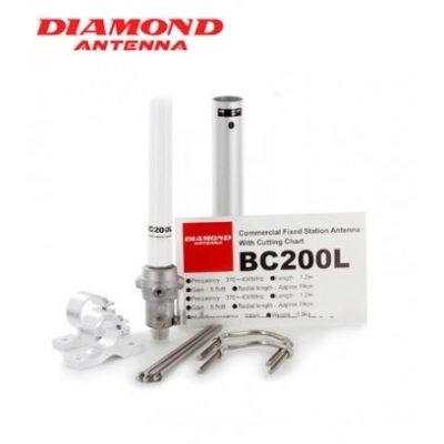 Antena Base Monobanda UHF  DIAMOND  BC-200N  e BC-200 (PL) e BC-205