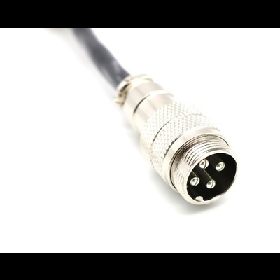 Cabo Adaptador Microfone de Mão GDCH de 4 pinos para 6pin AT-6666 | SS9900 Ref 2646