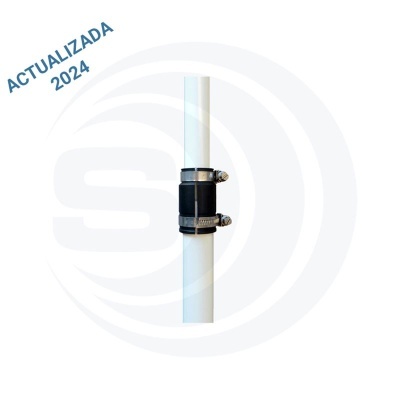 Antena Base Gain-Master HW CB\27Mhz AM FM SSB 1/2y - Fibra + Choke | 27.2 ... 30 MHz