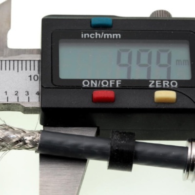 Conector Tipo N  Fêmea Cabo RG-58/142/223/HYPERFLEX-5/AIRBONE-5/LMR-240/H-155 UG-N-22-155-TA Made in Germany