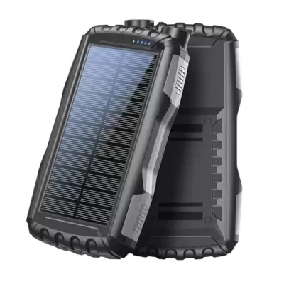 Powerbank DENVER PSO-20009 20.000 MAH CARREGAMENTO SOLAR & LANTERNA REF: PSO20009